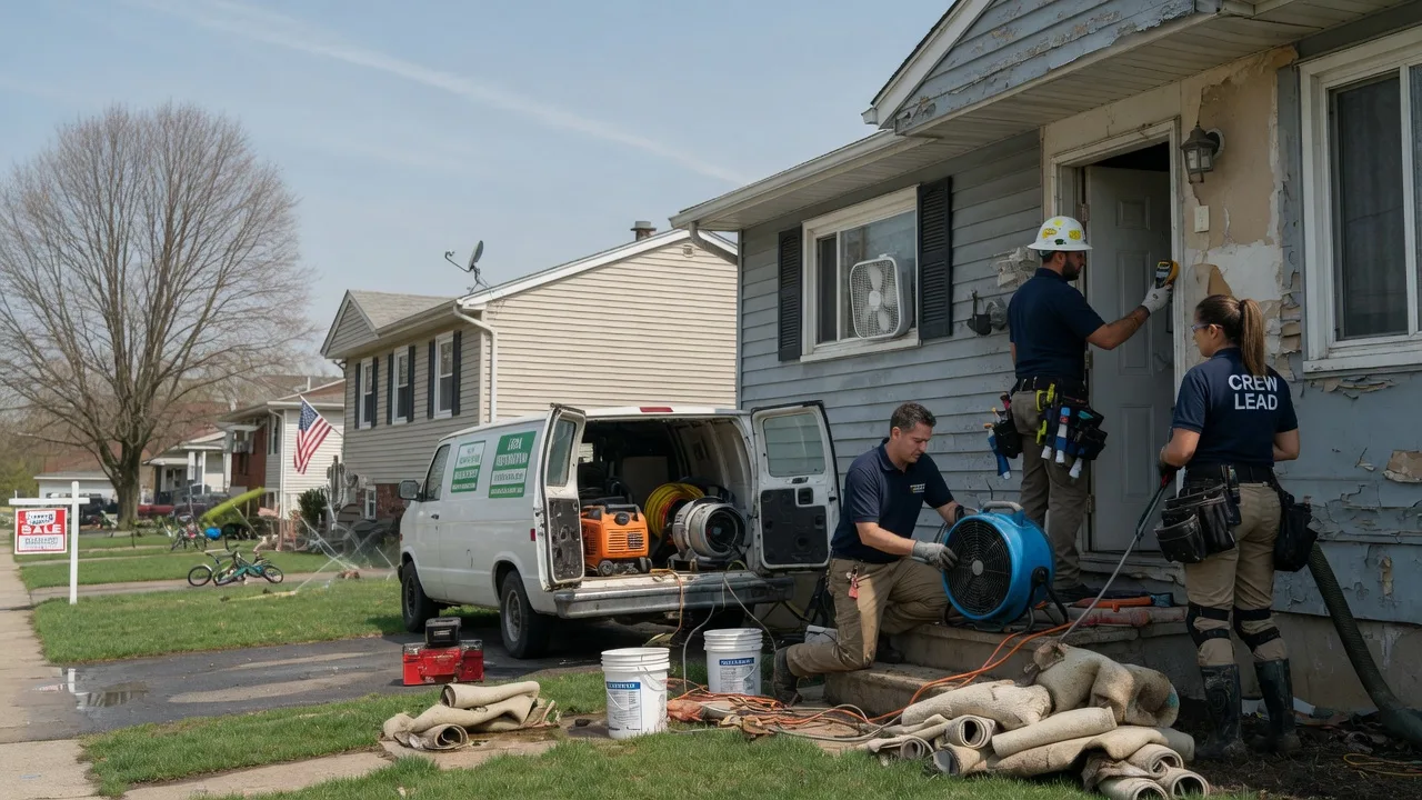 Flood Cleanup in Falmouth, IN near me