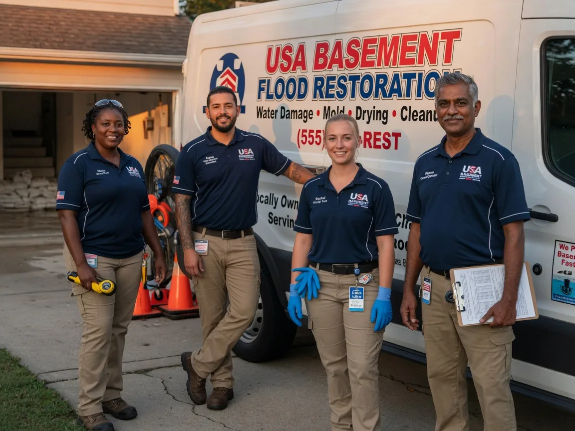 Basement Flood Cleanup company in Falmouth, IN