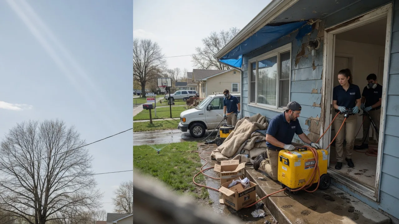 Basement Flood Cleanup in Falmouth, IN near me